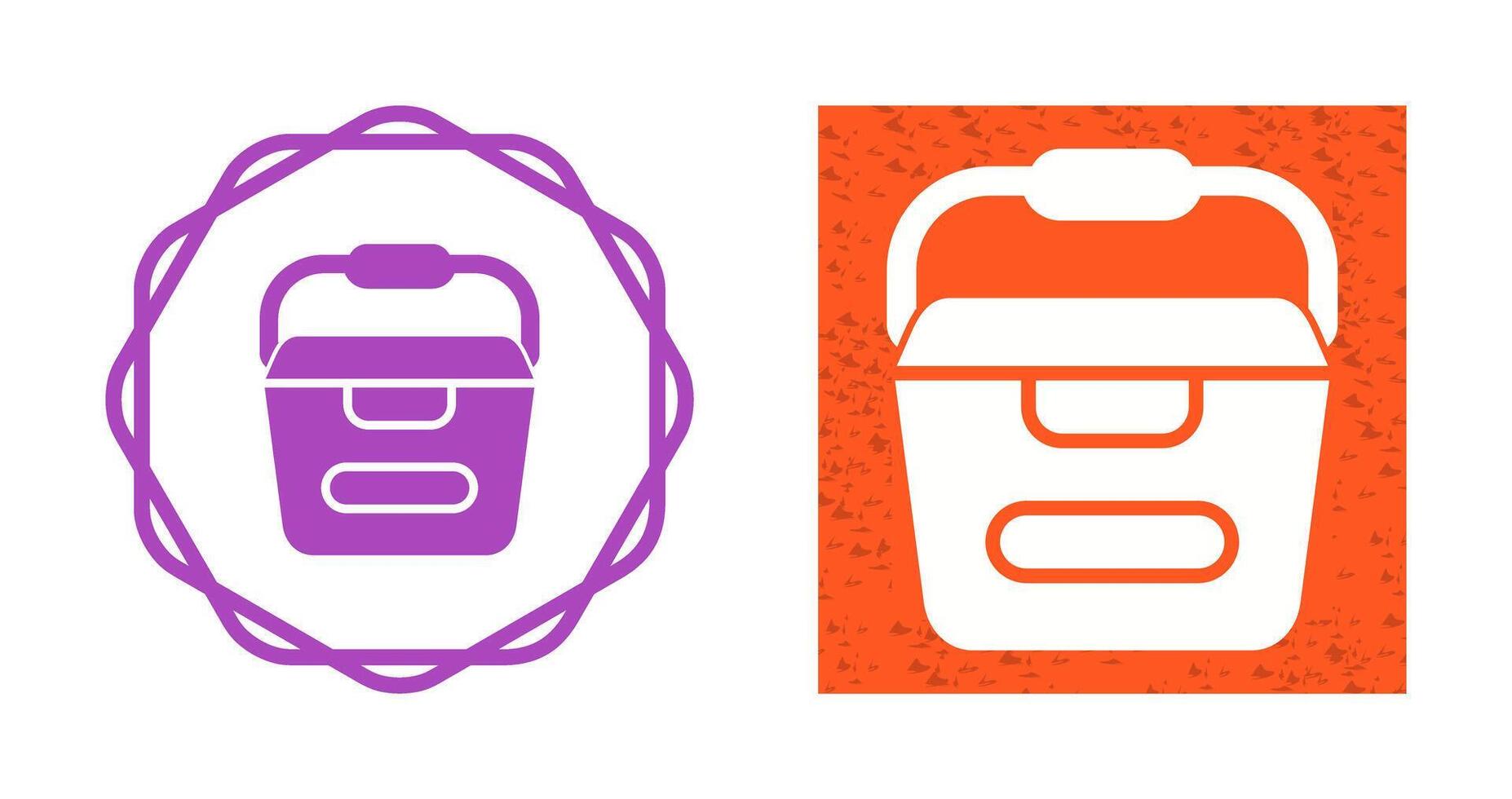 Portable water container Vector Icon