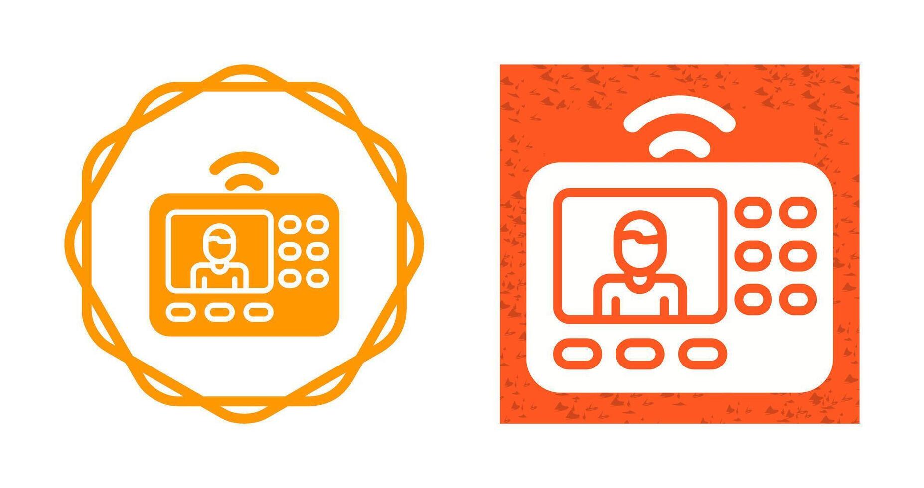 Intercom System Vector Icon