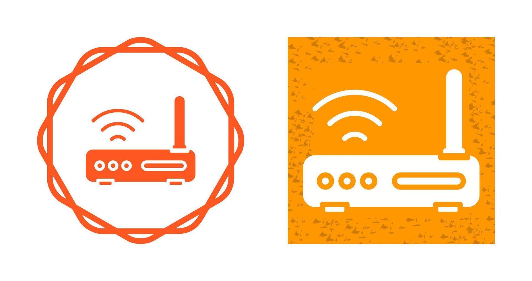 Wi-Fi Router Vector Icon