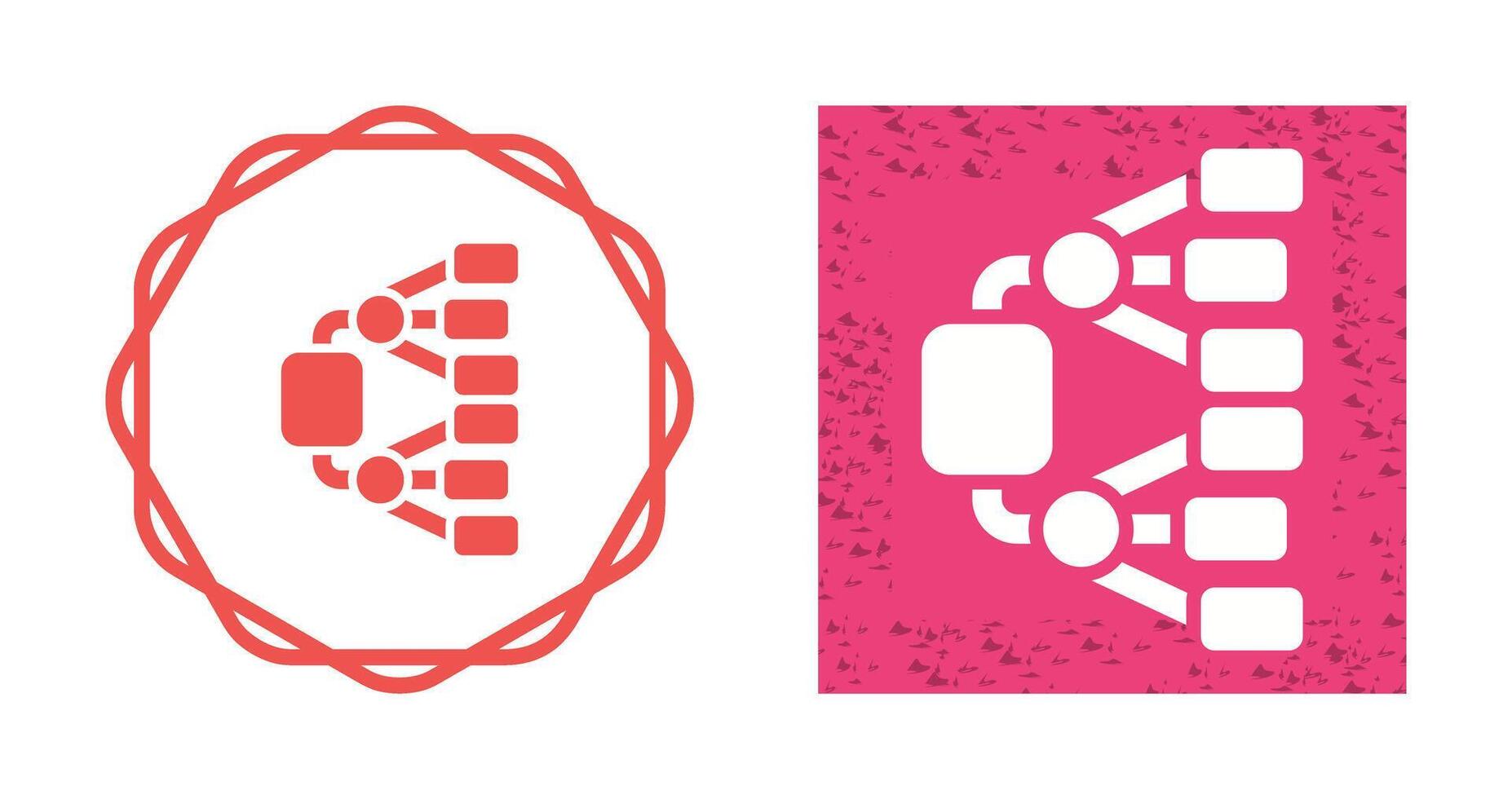 Network Diagram Vector Icon