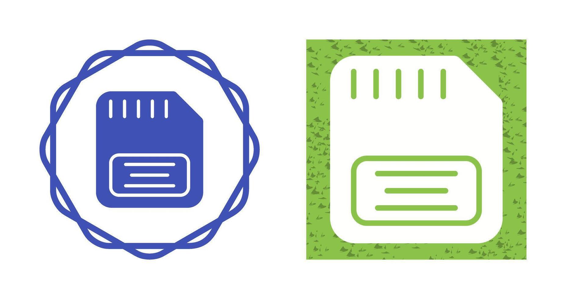 Memory Card Vector Icon