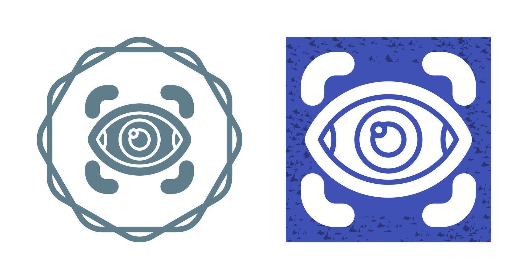 Retinal Scanner Vector Icon