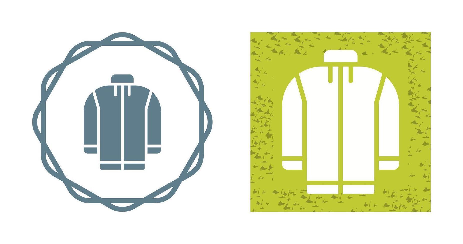 Fleece jacket Vector Icon