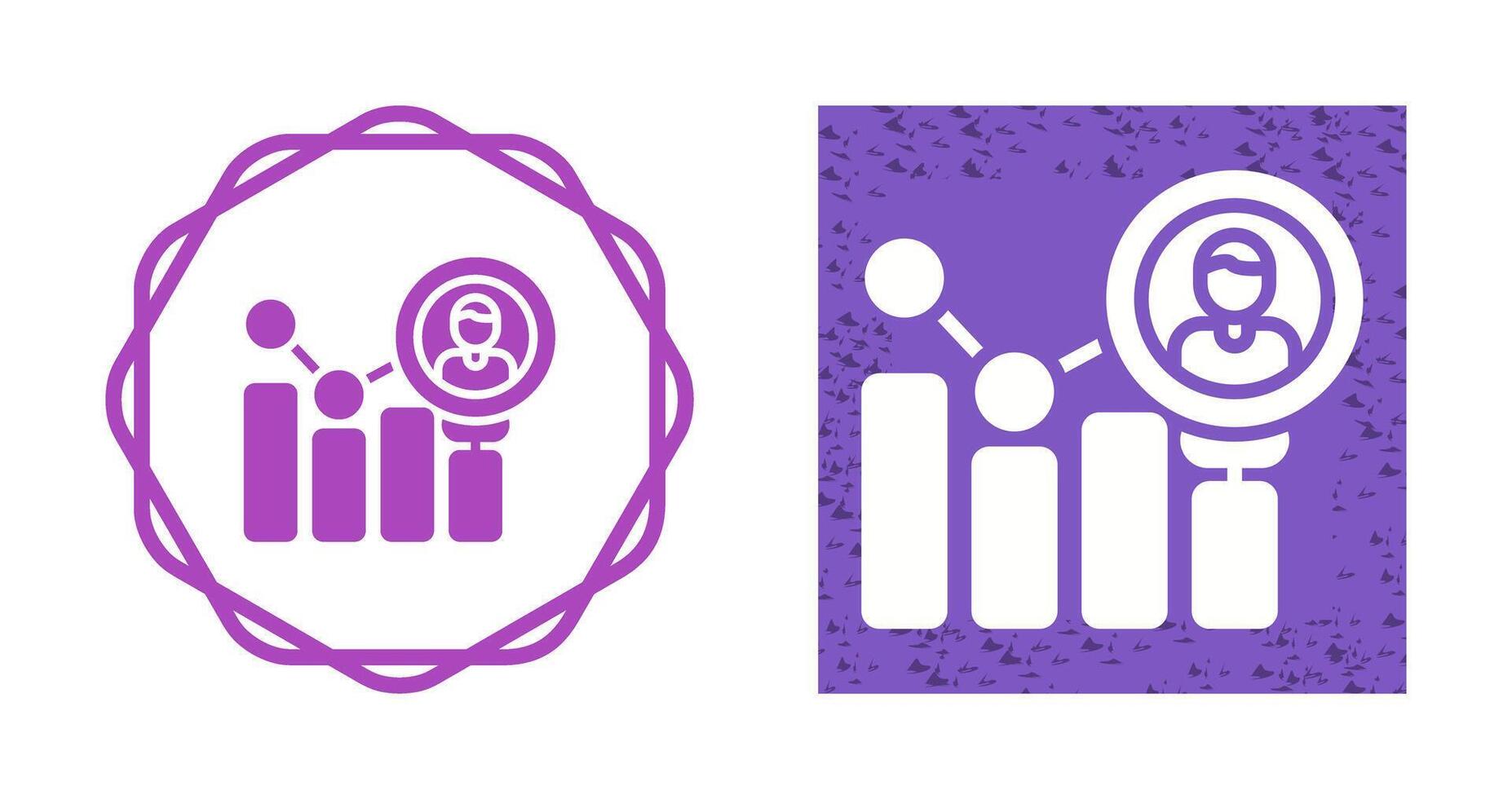 Customer Analytics Vector Icon