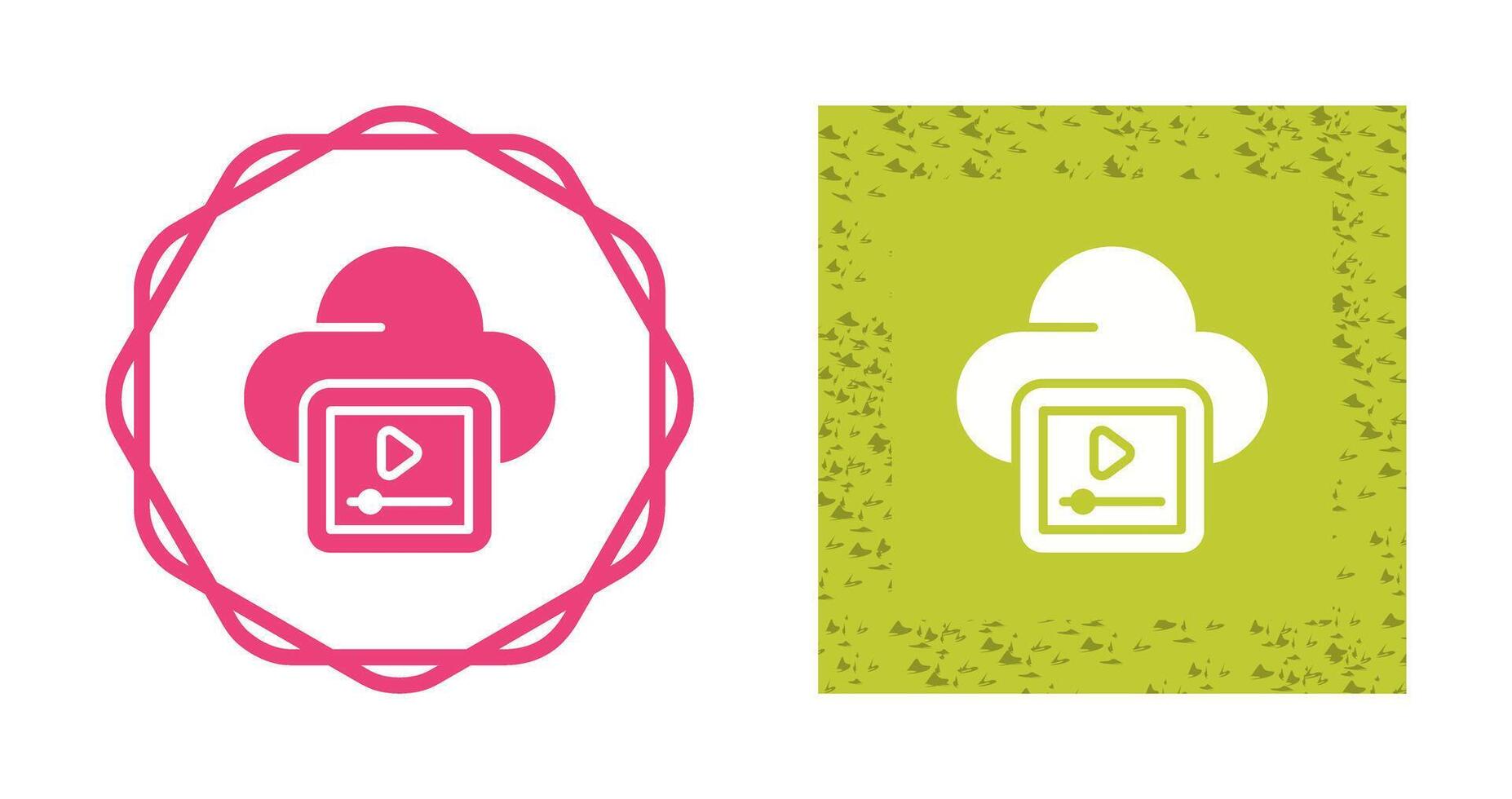 Video Hosting Vector Icon