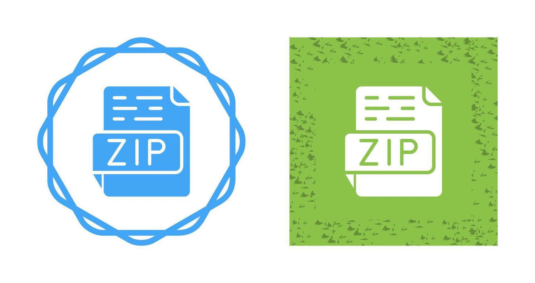 ZIP Vector Icon