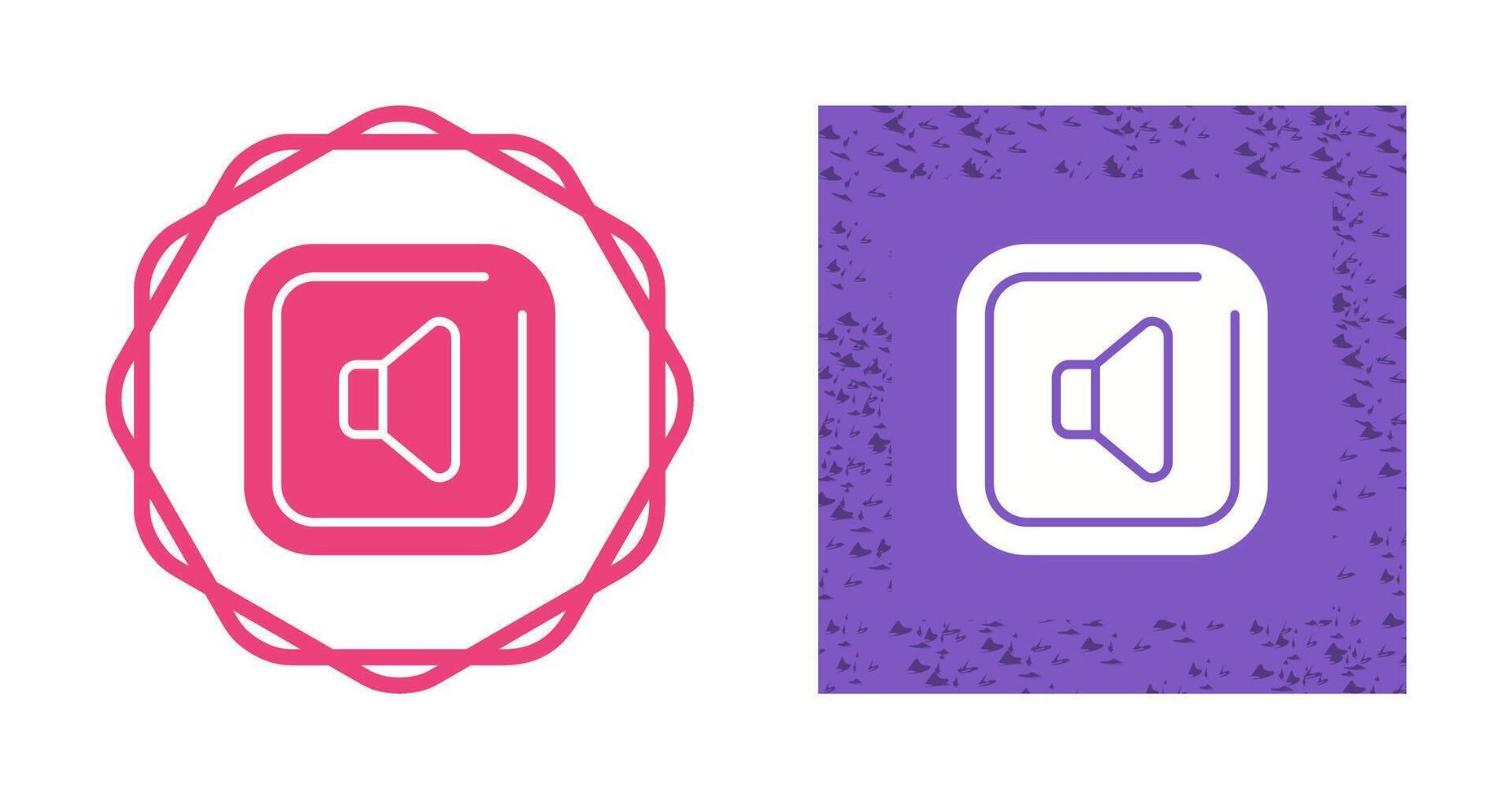 Speaker Square Vector Icon