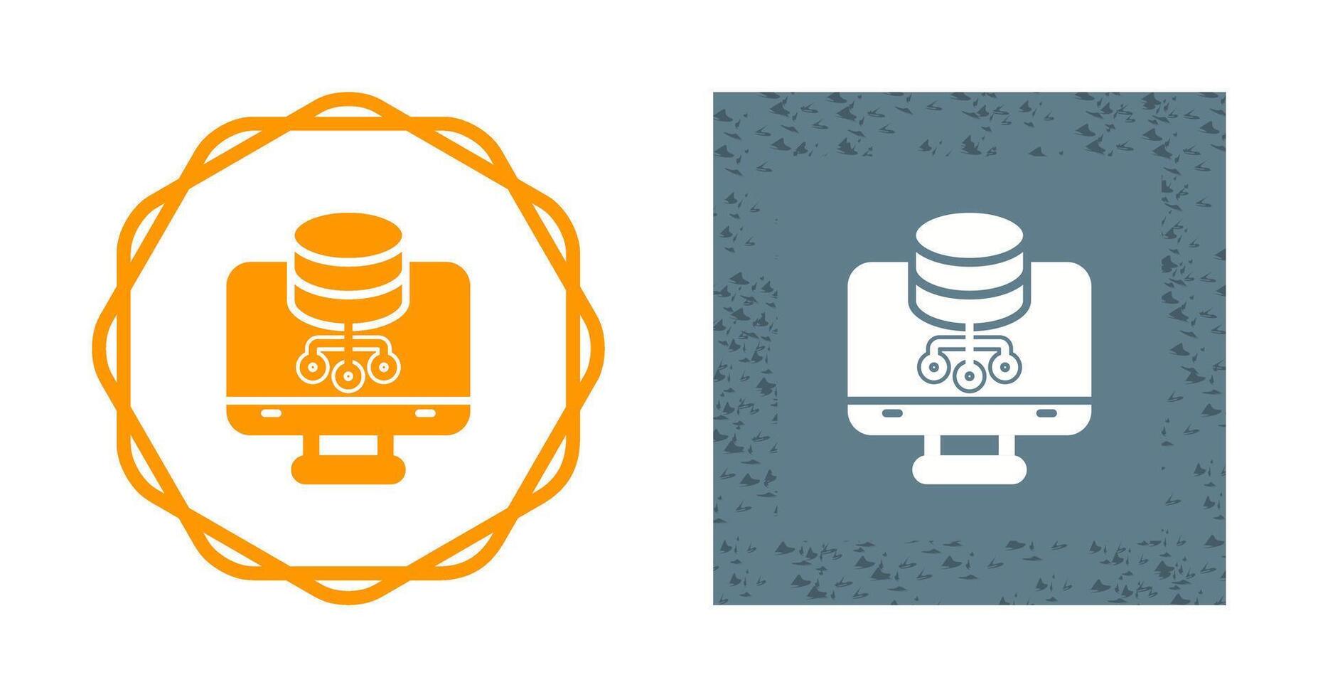 Database Management Vector Icon