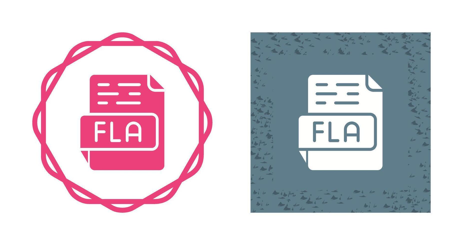 FLA Vector Icon