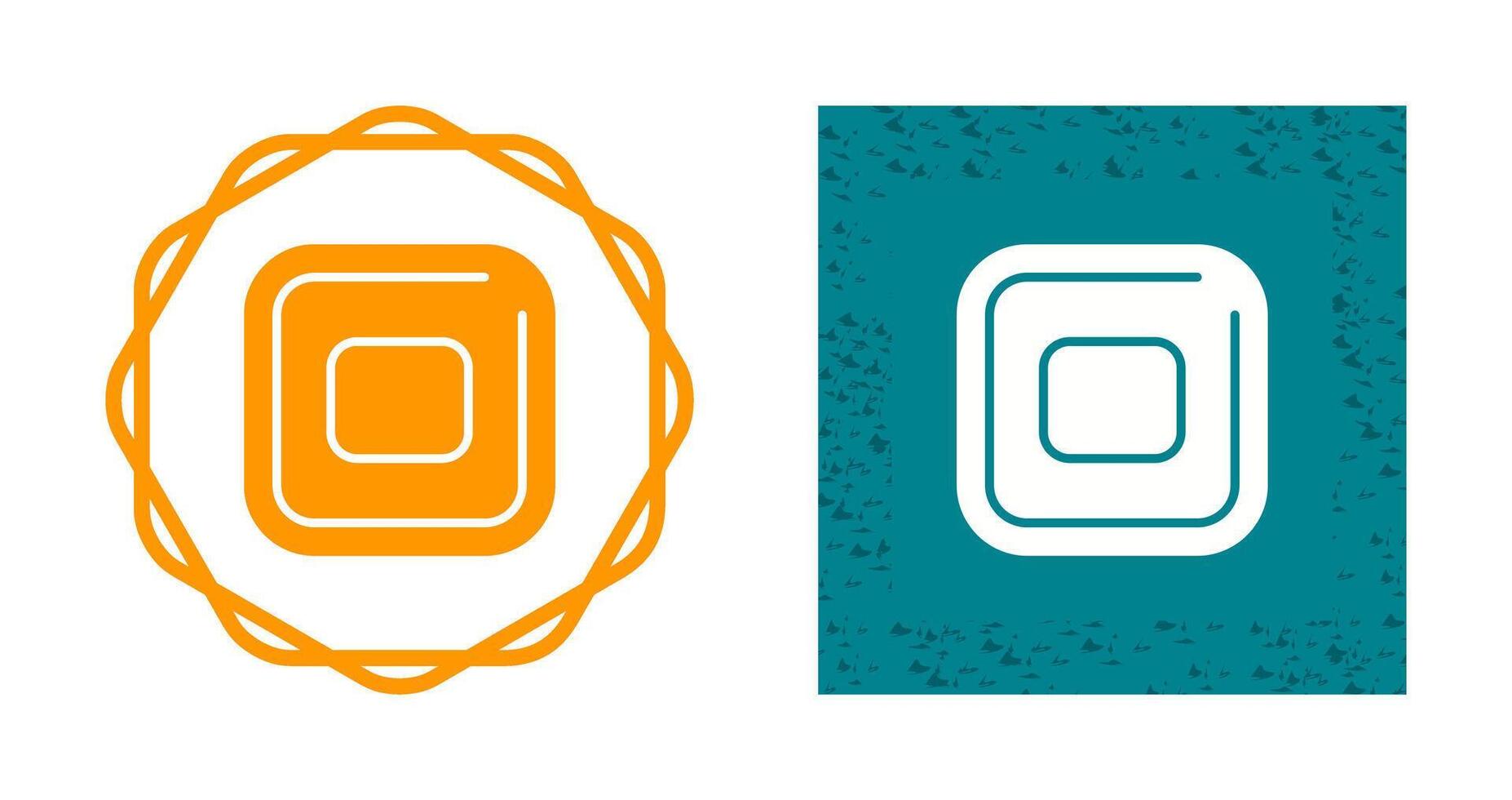Stop Square Vector Icon