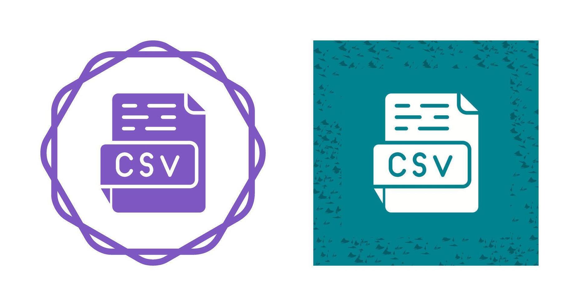 CSV Vector Icon