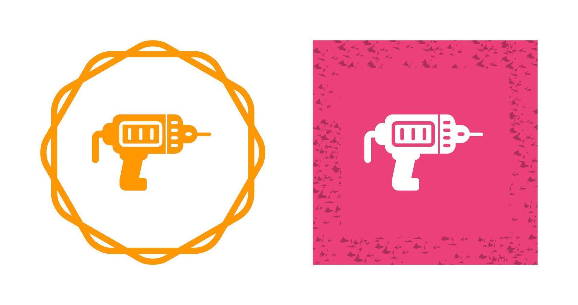 Electric Drill Vector Icon