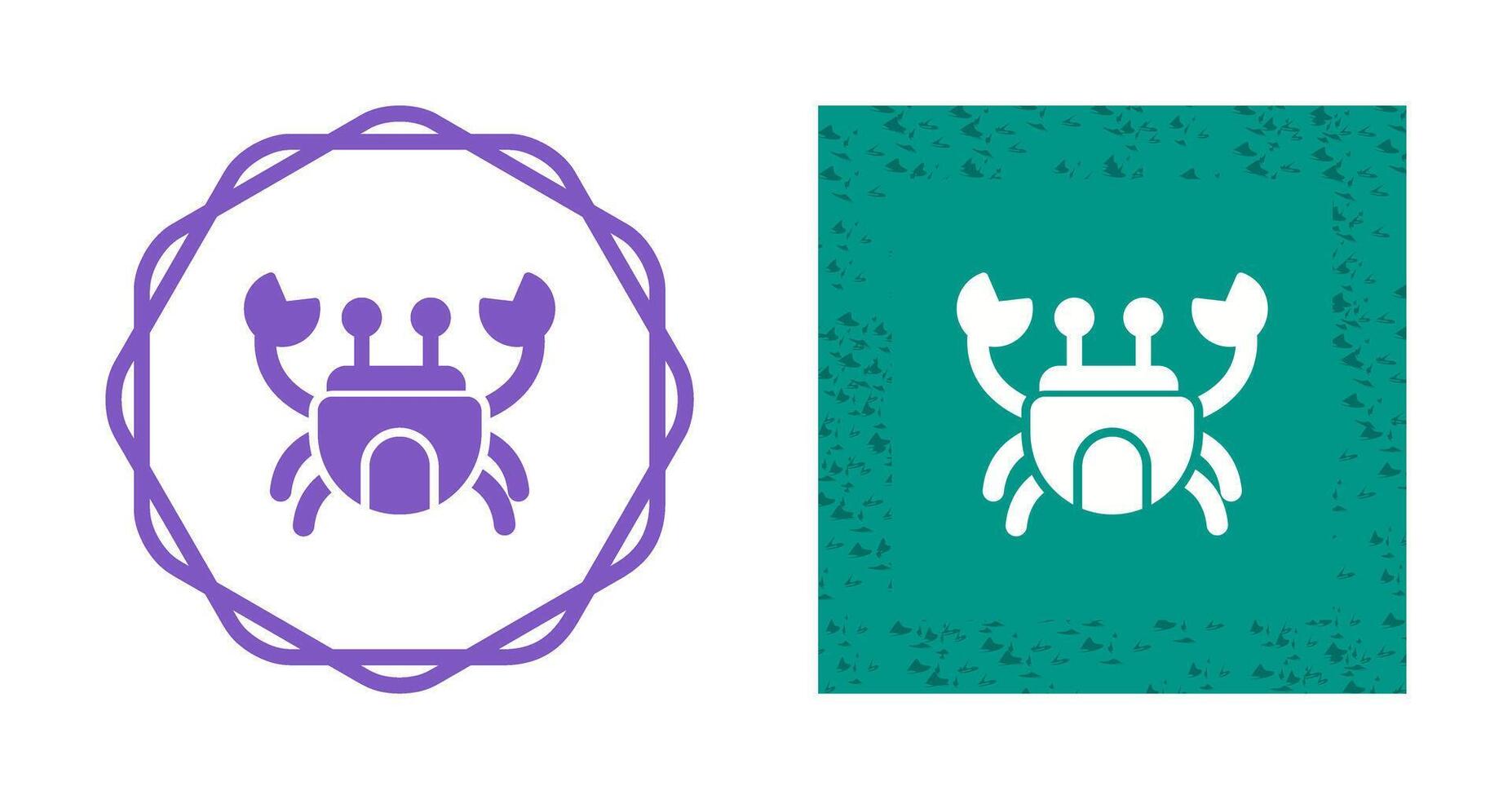 Crab Vector Icon