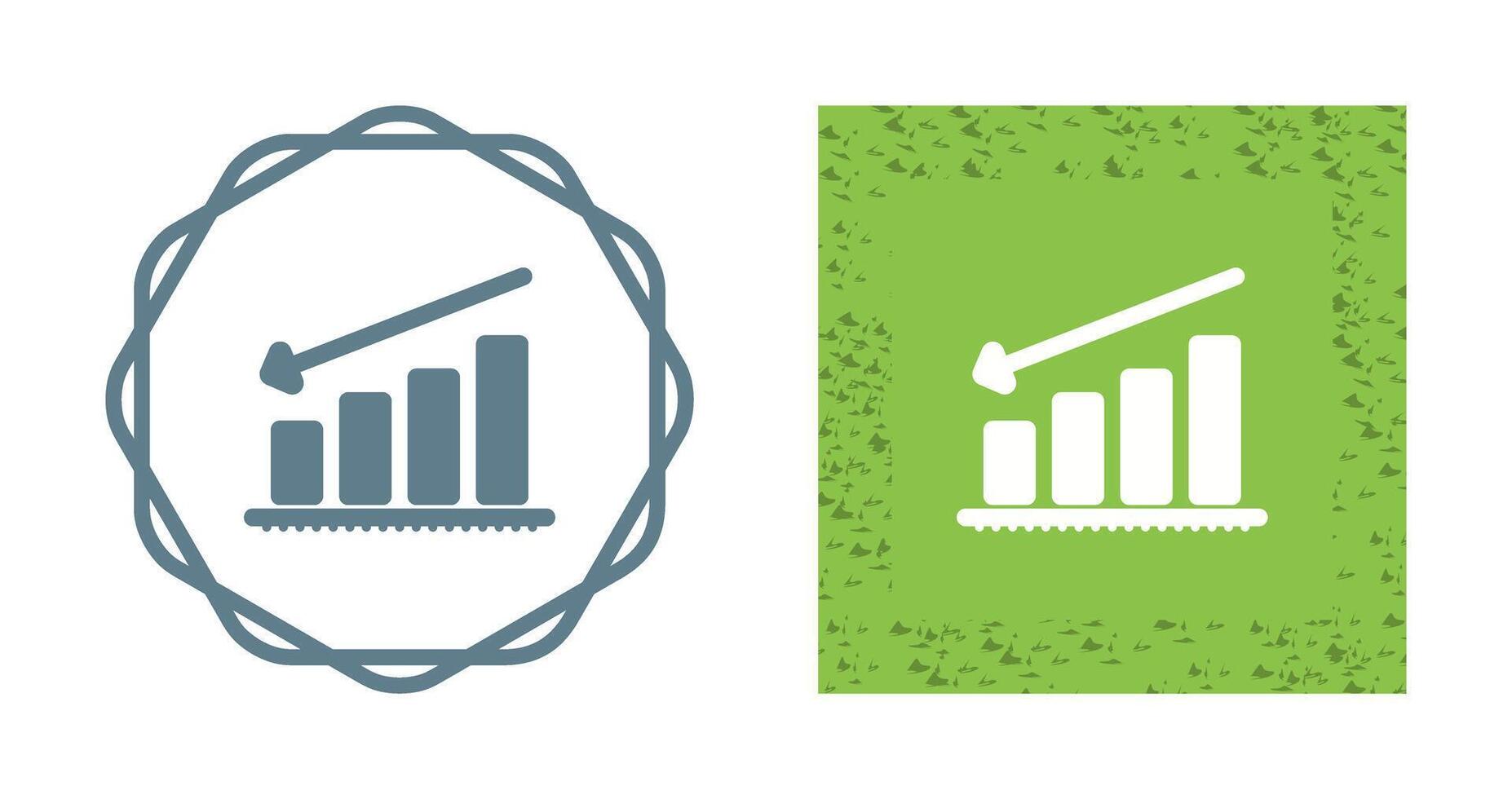 Chart Decreasing Vector Icon