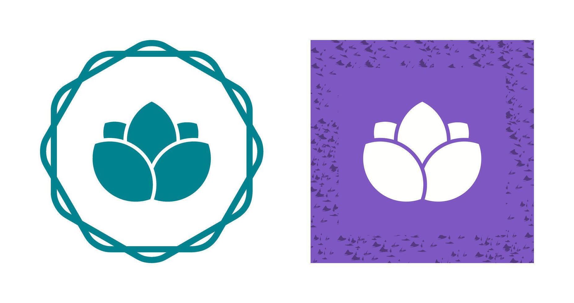 Lotus flower Vector Icon