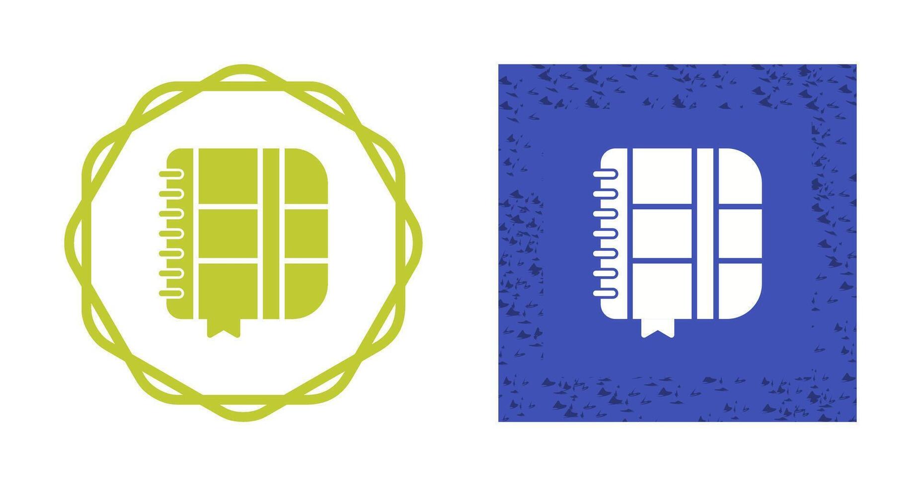 Notebook Vector Icon