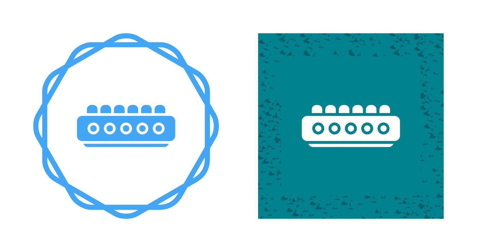 Cable Termination Block Vector Icon
