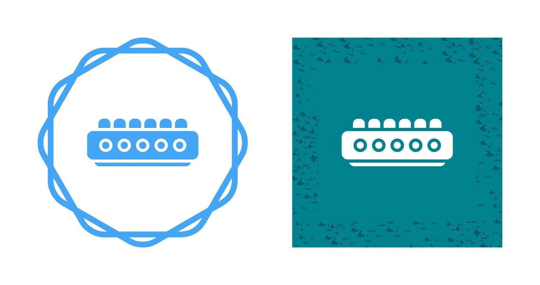 Cable Termination Block Vector Icon