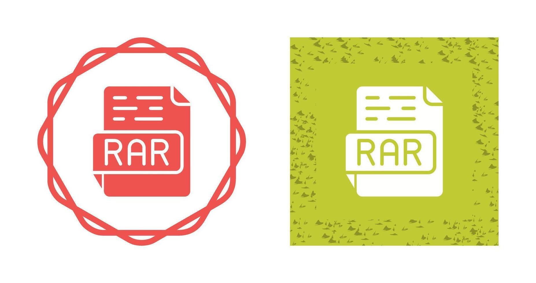 RAR Vector Icon