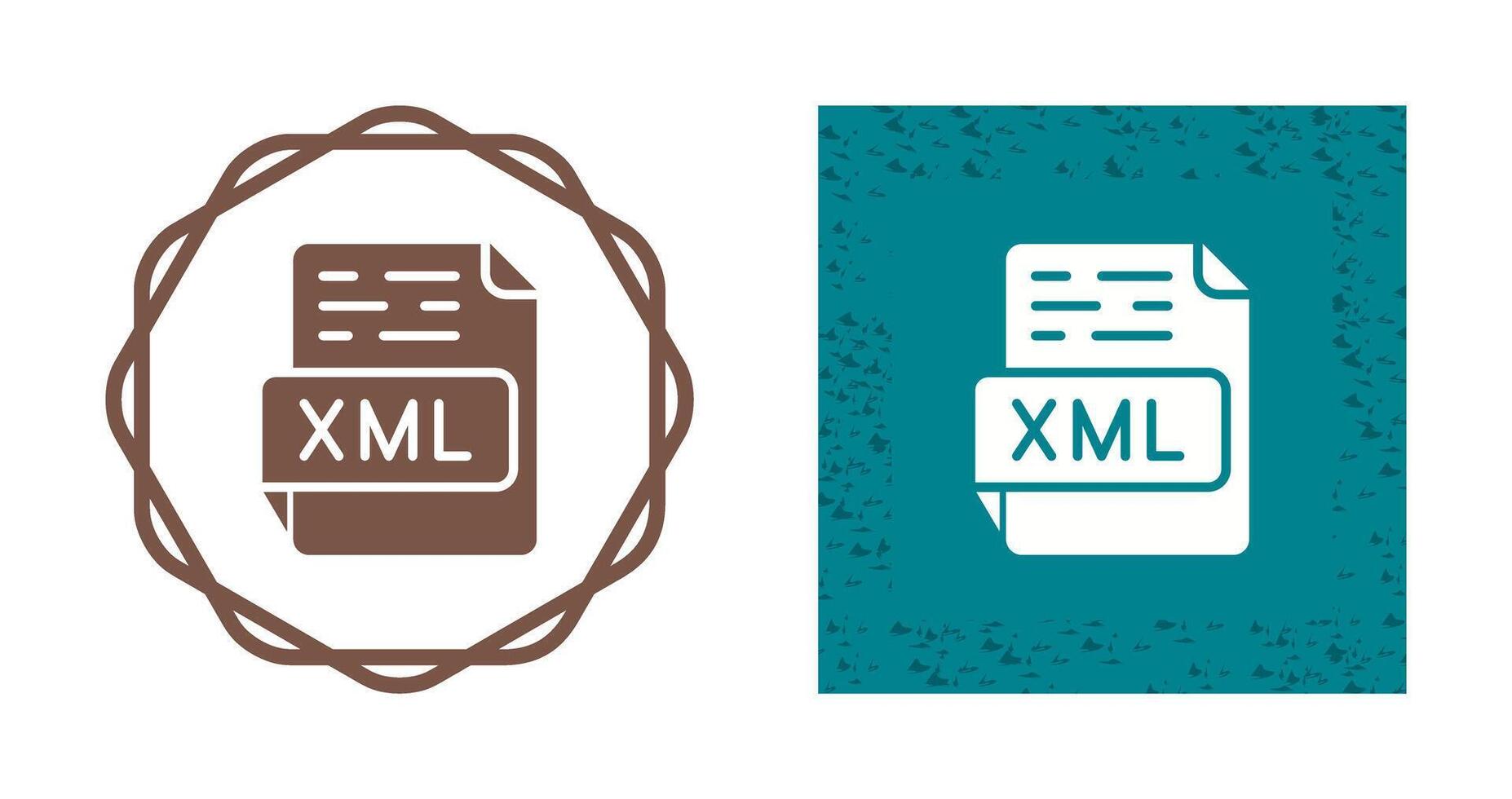 XML Vector Icon