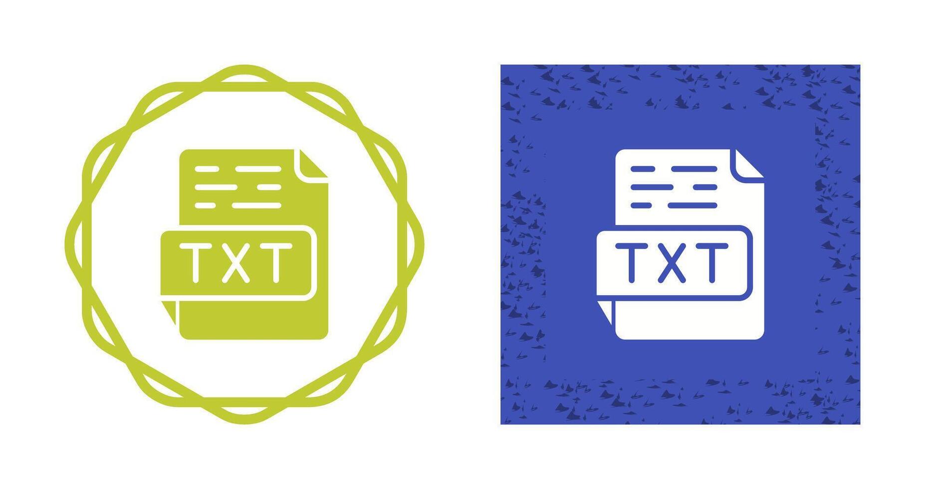 TXT Vector Icon