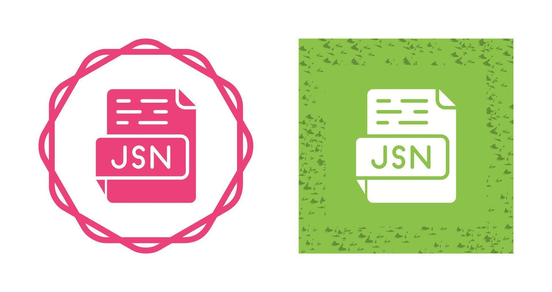 JSON Vector Icon