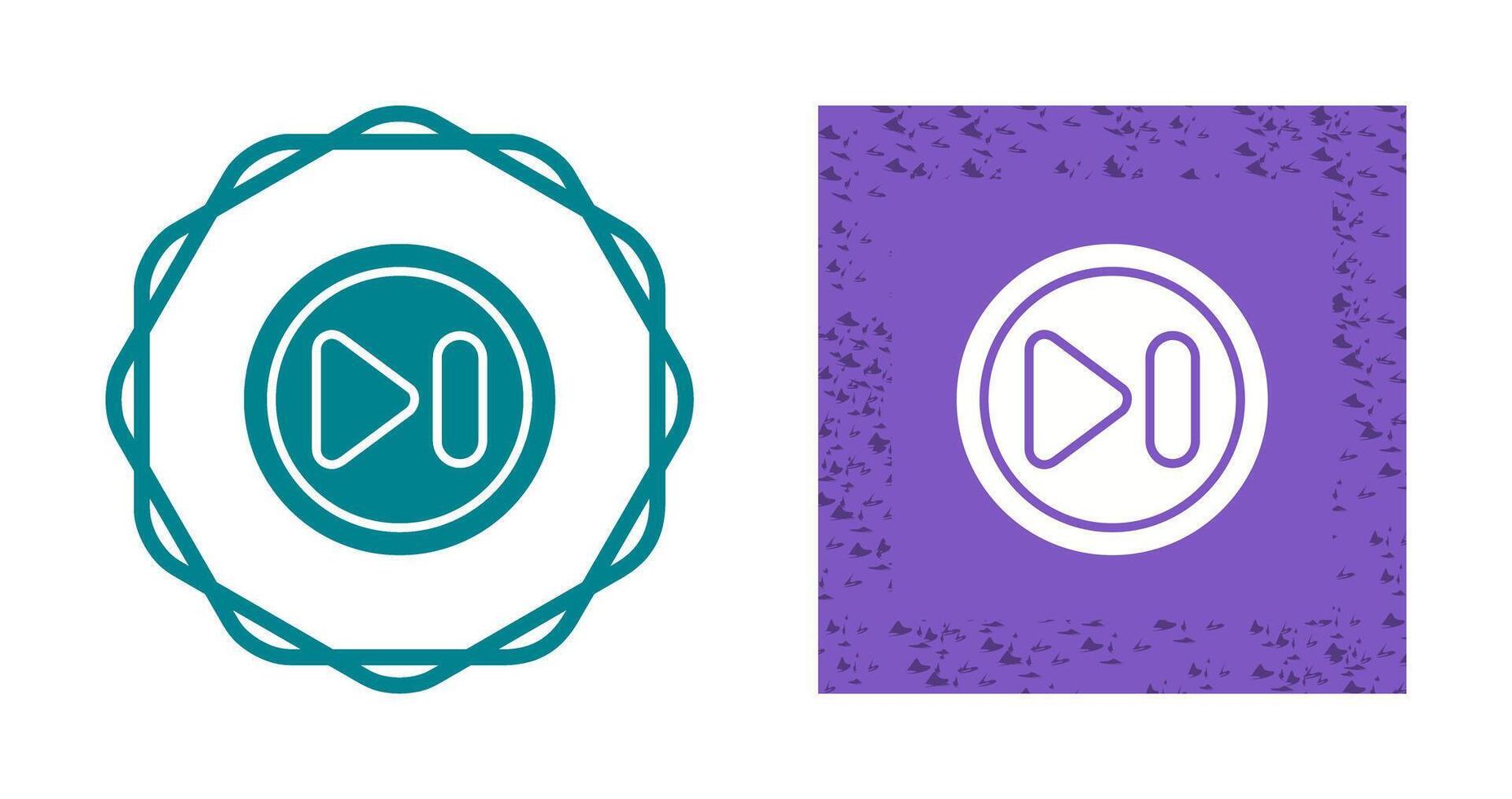 Next Track Button Vector Icon