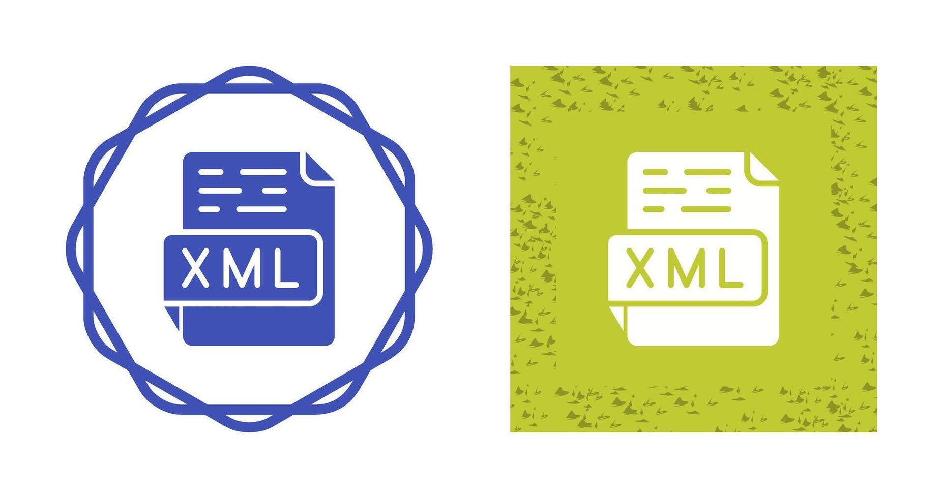XML Vector Icon
