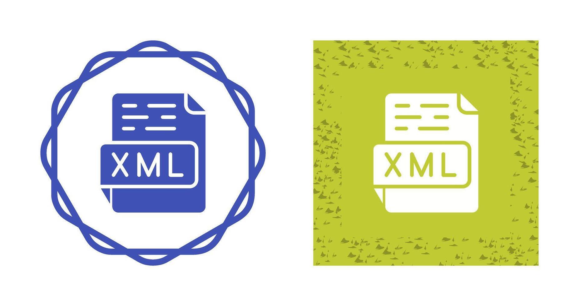 XML Vector Icon