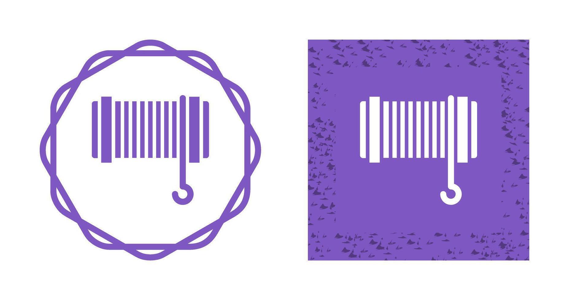 Cable Pulling Rope Vector Icon