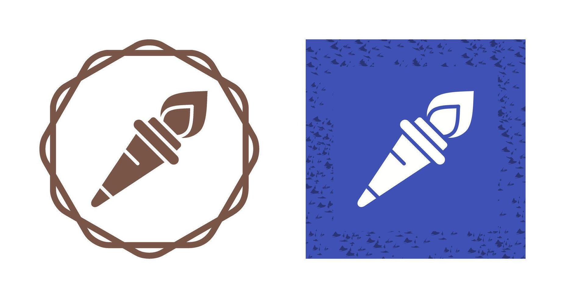 Torch Vector Icon