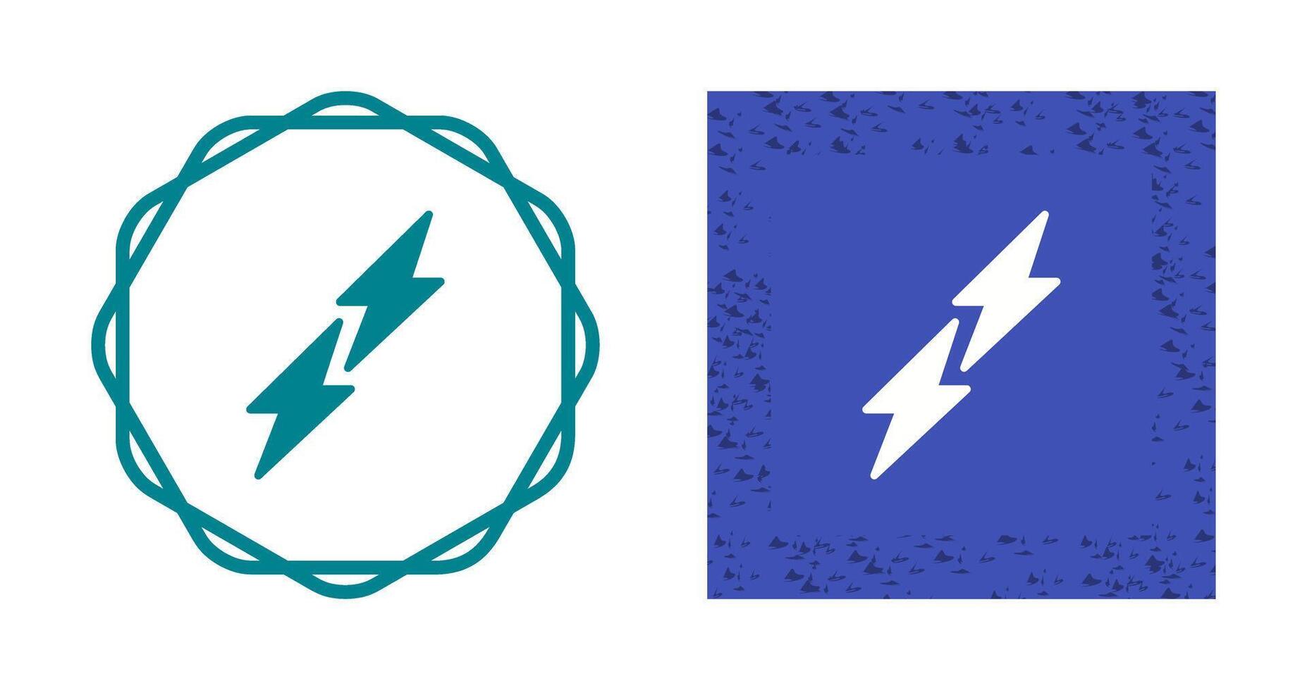 Lightning Vector Icon