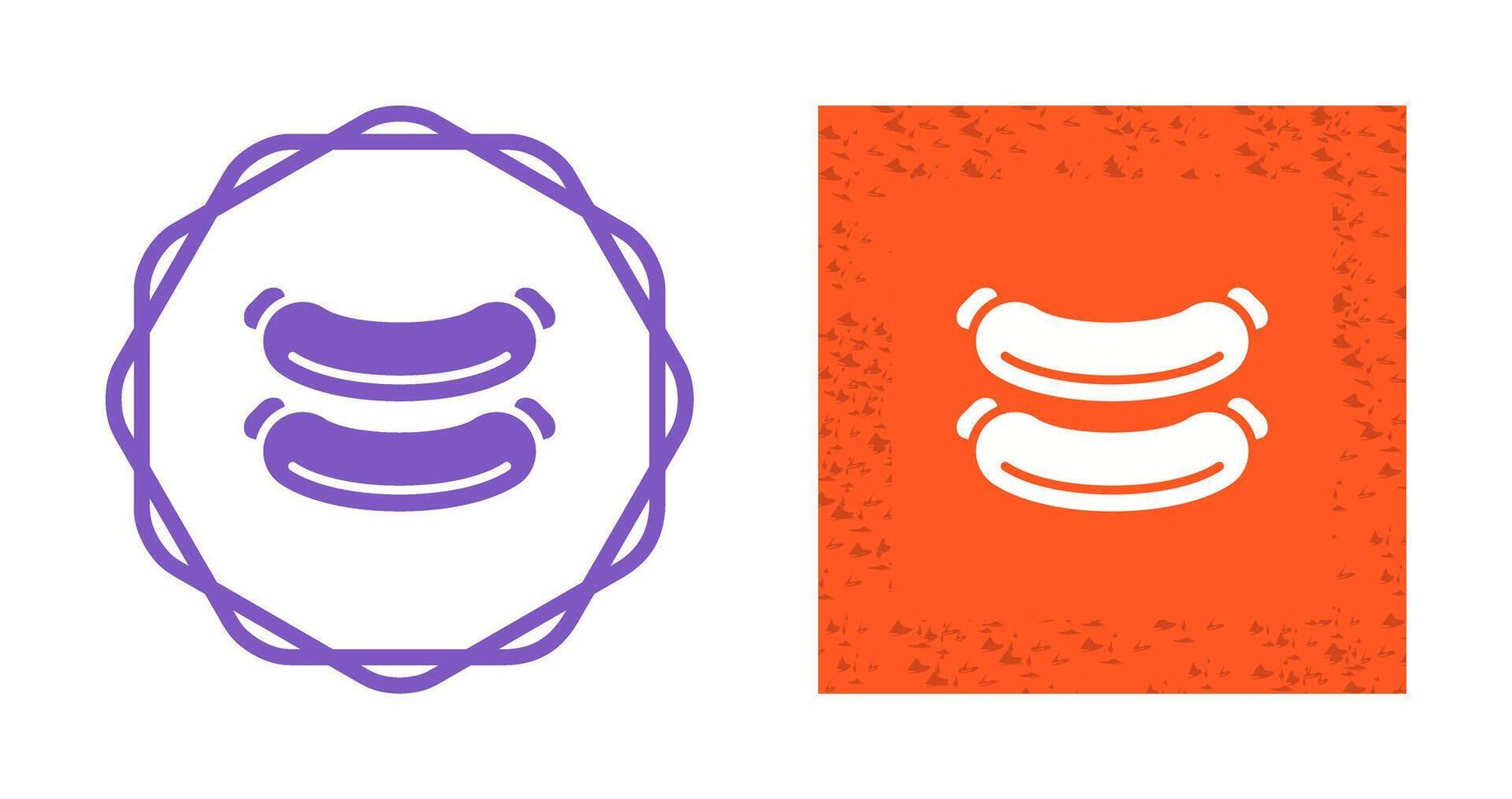 Sausage Vector Icon