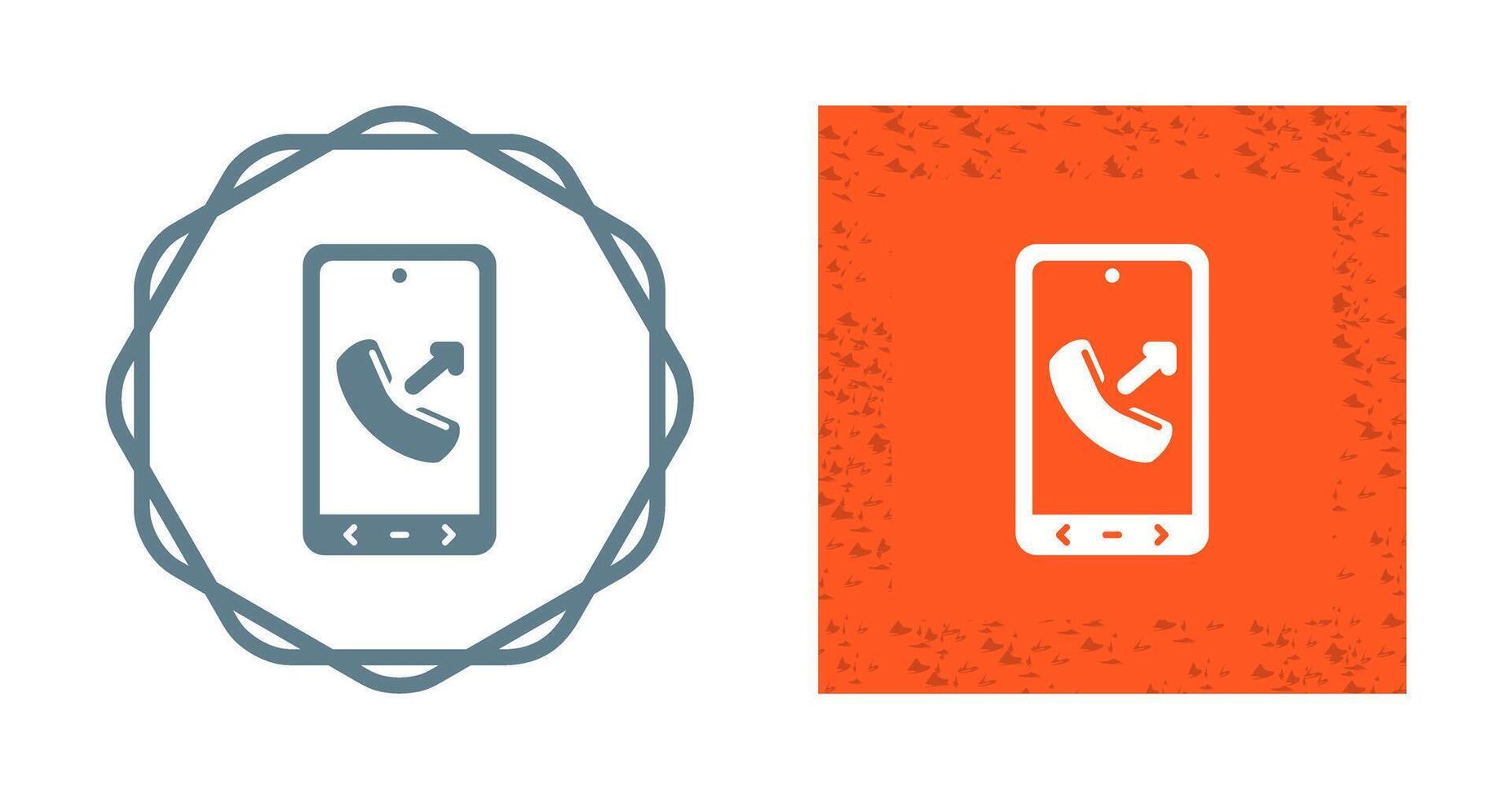 Out Going Call Vector Icon