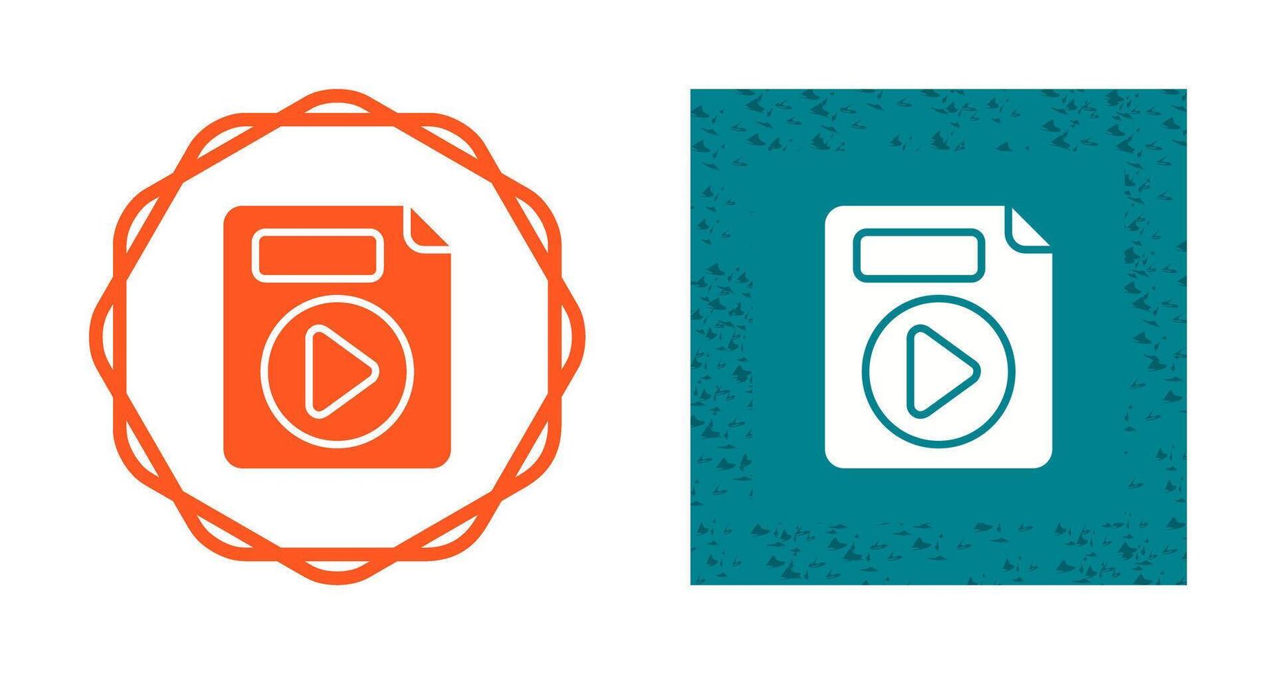 Video File Vector Icon