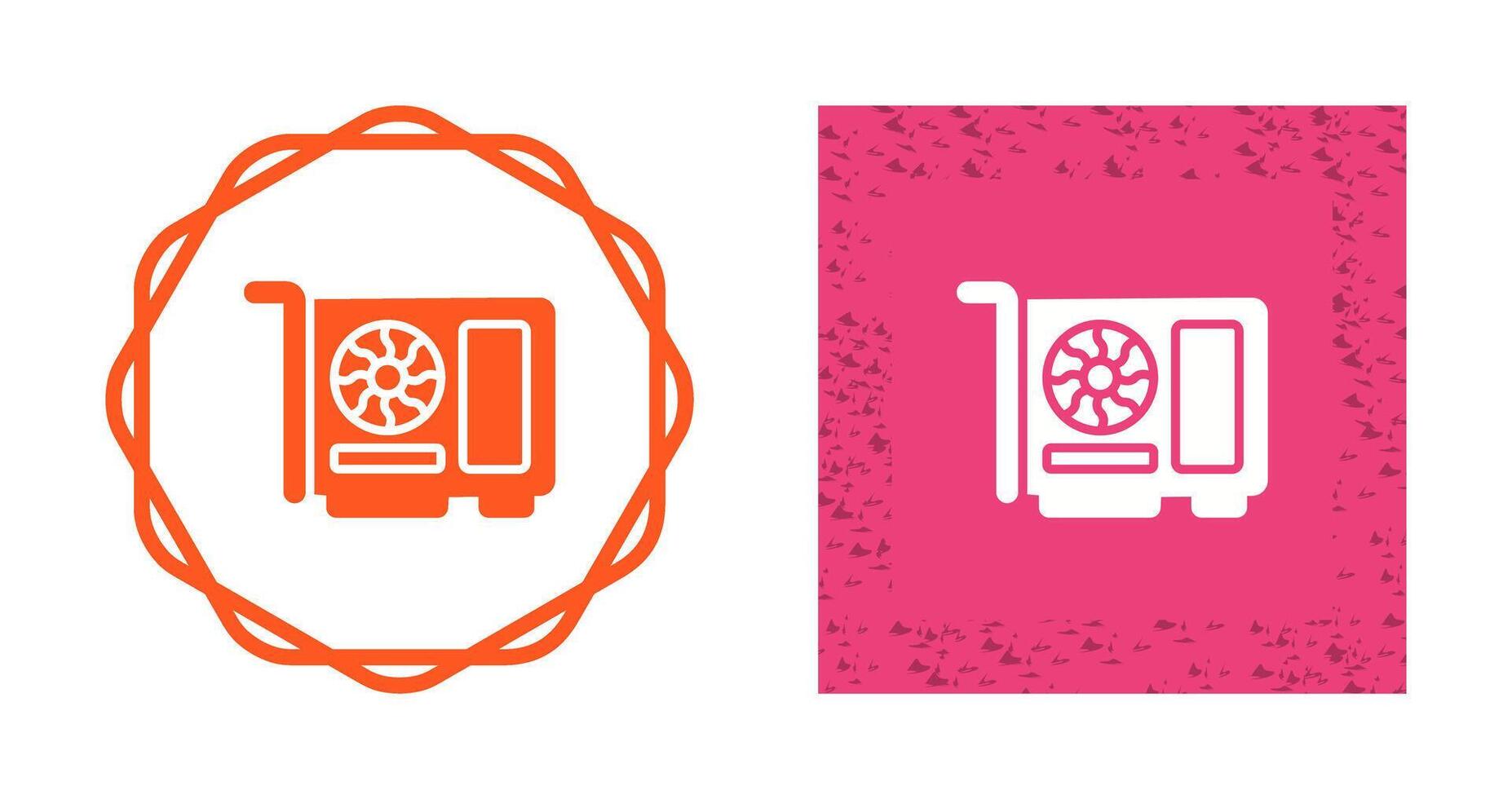 Graphic Card Vector Icon