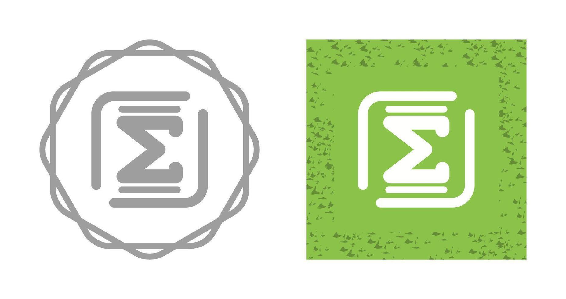 Summation Vector Icon