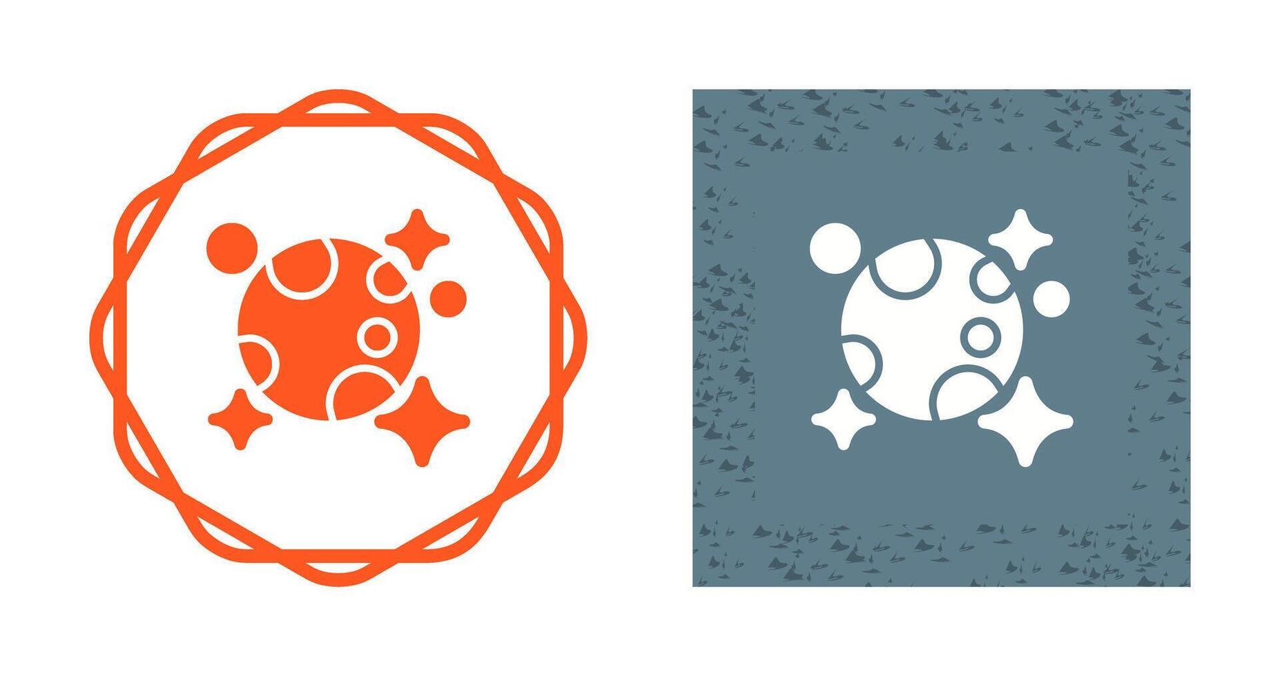 Moon And Stars Vector Icon
