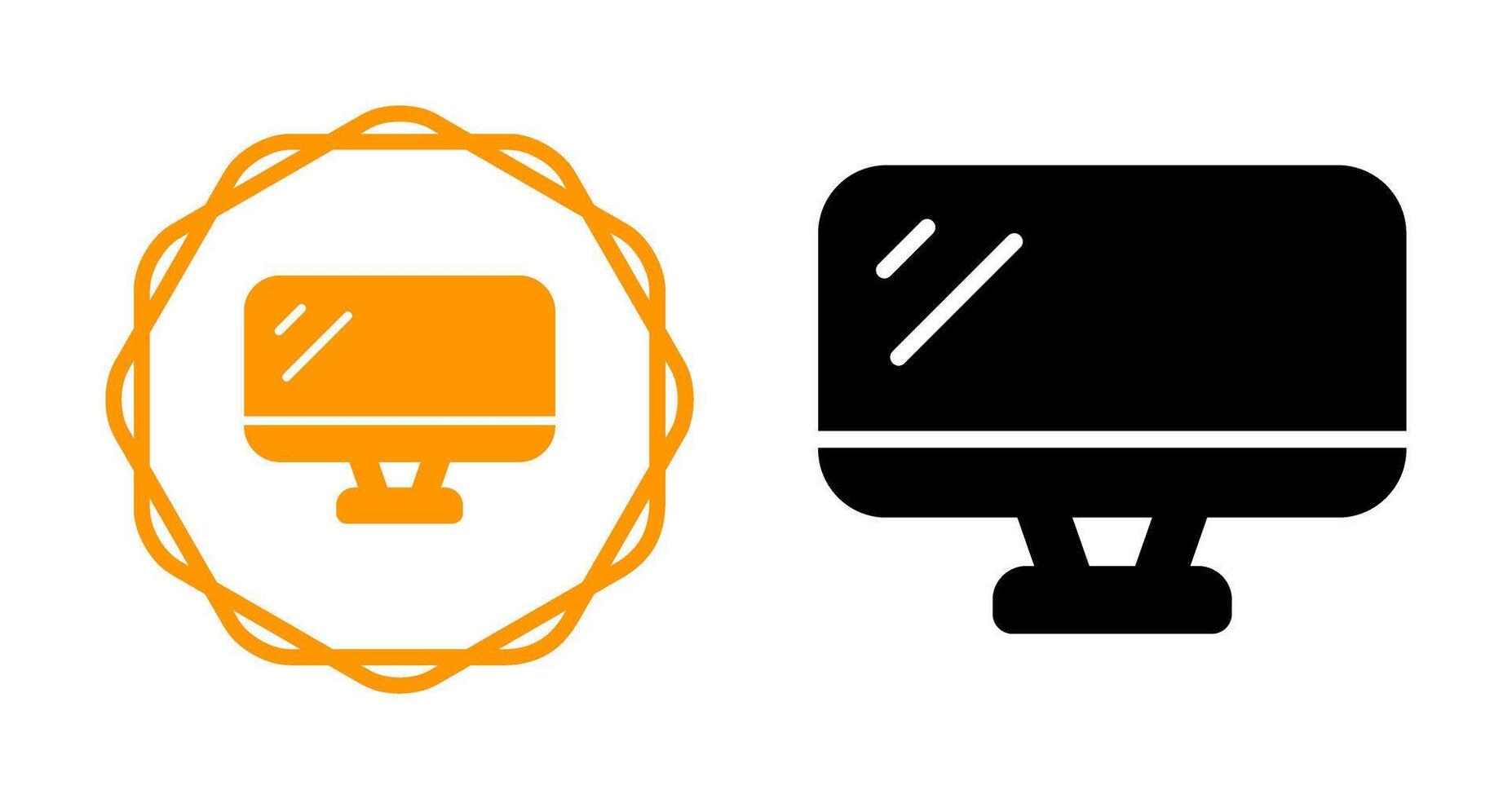 Monitor Vector Icon