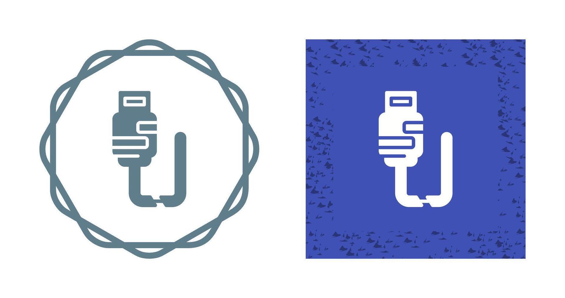 Broken Cable Vector Icon