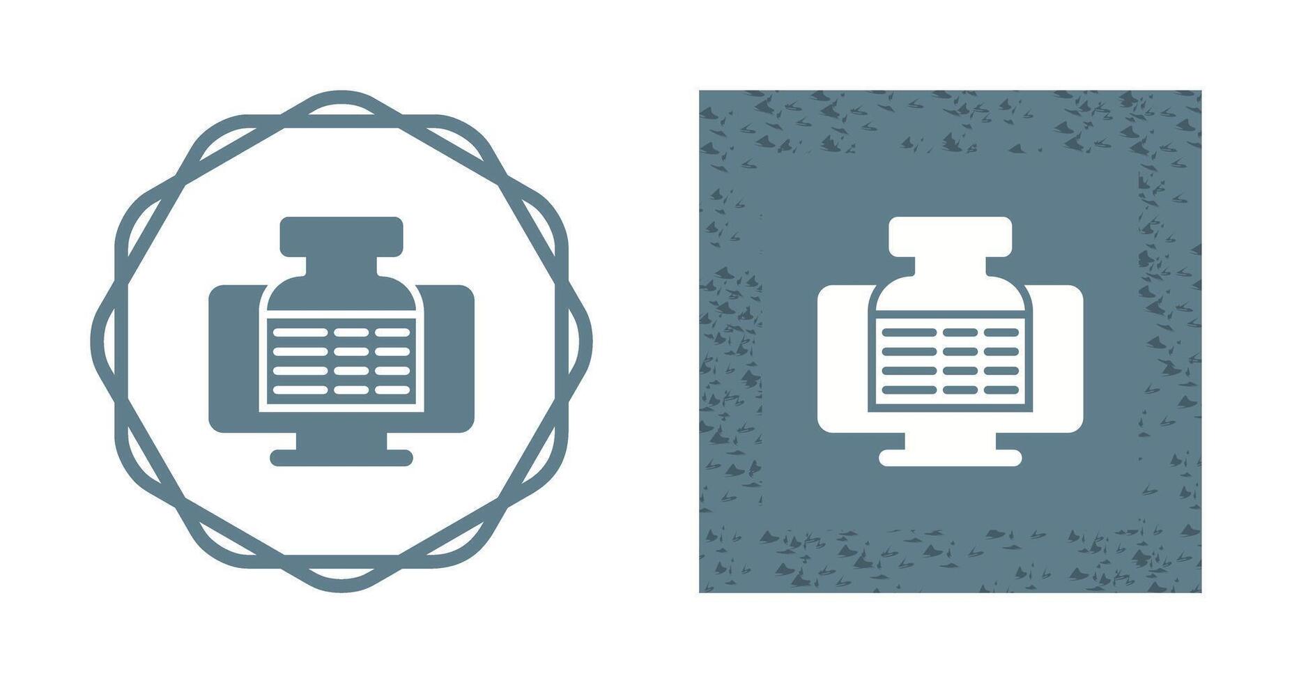 Computer Vector Icon