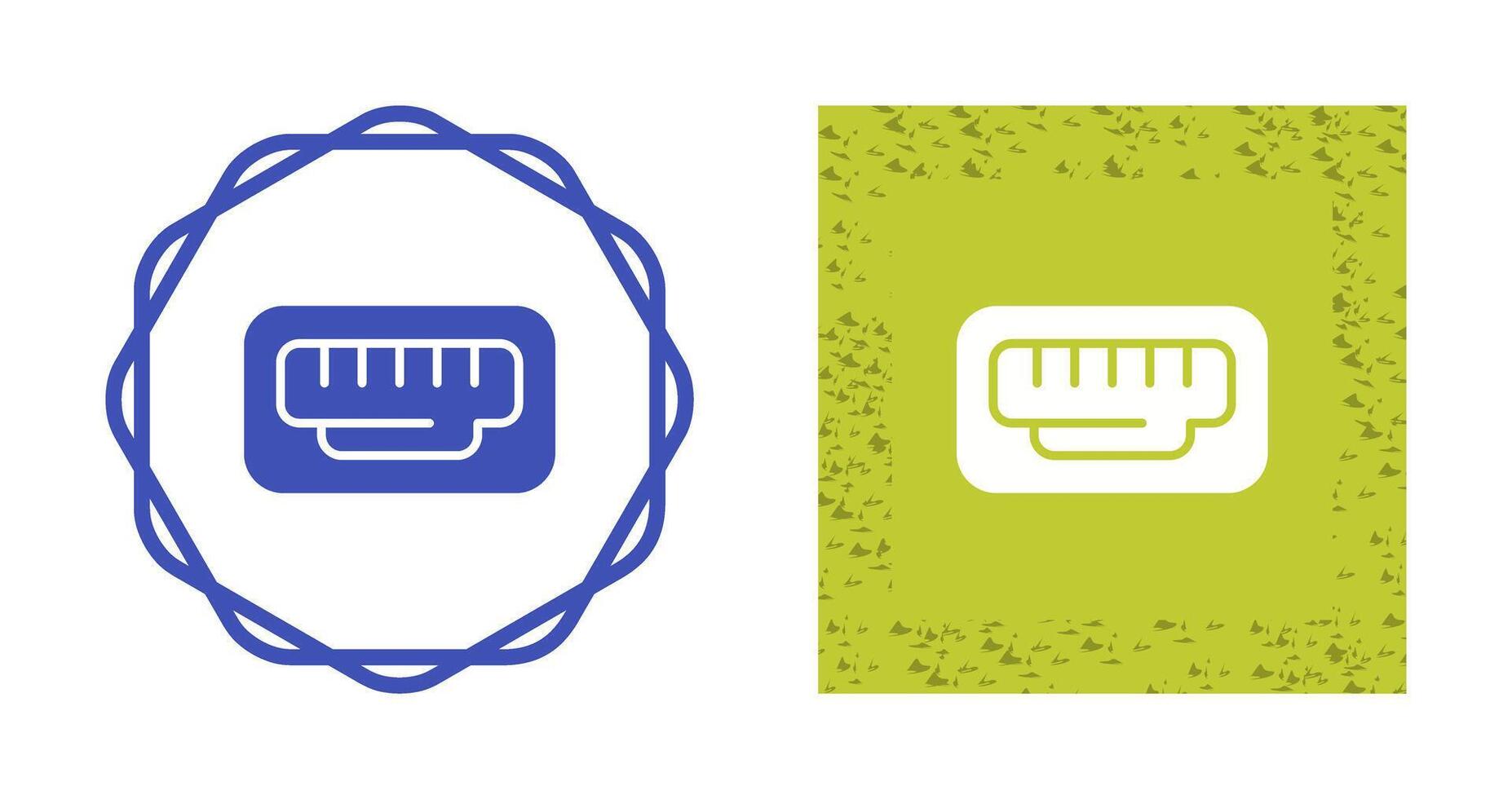 Ethernet Port Vector Icon