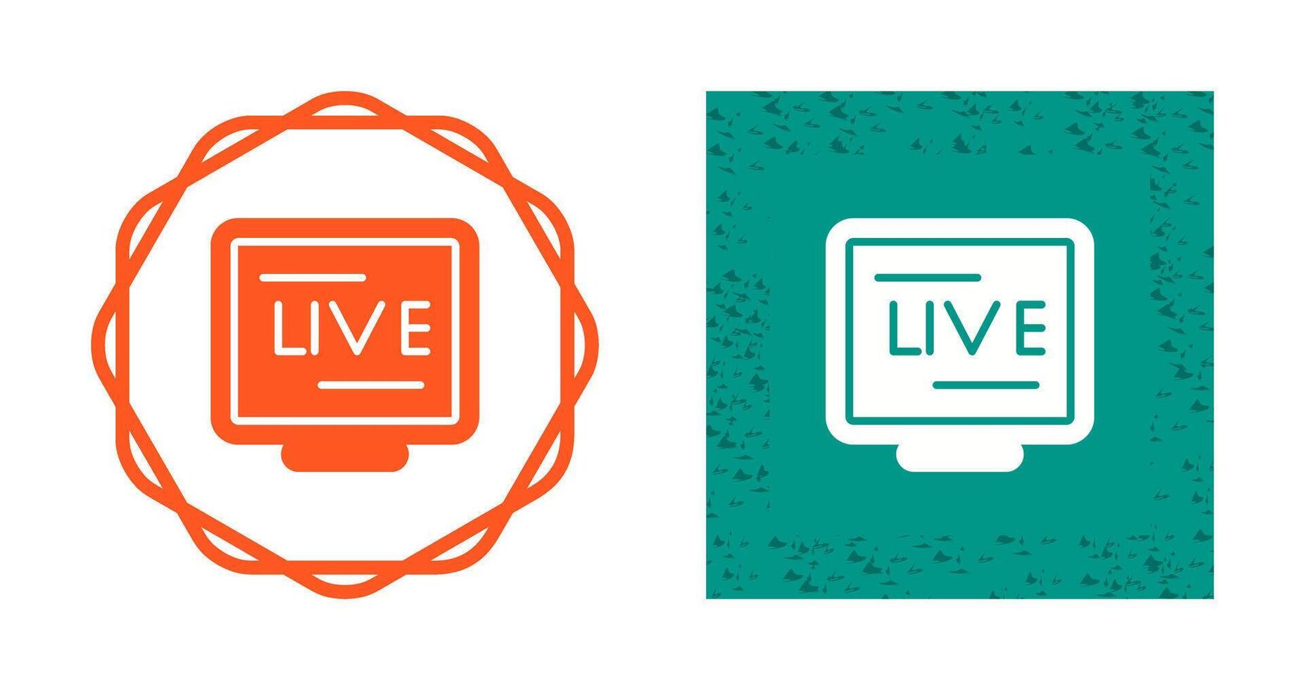 Live Stream Vector Icon