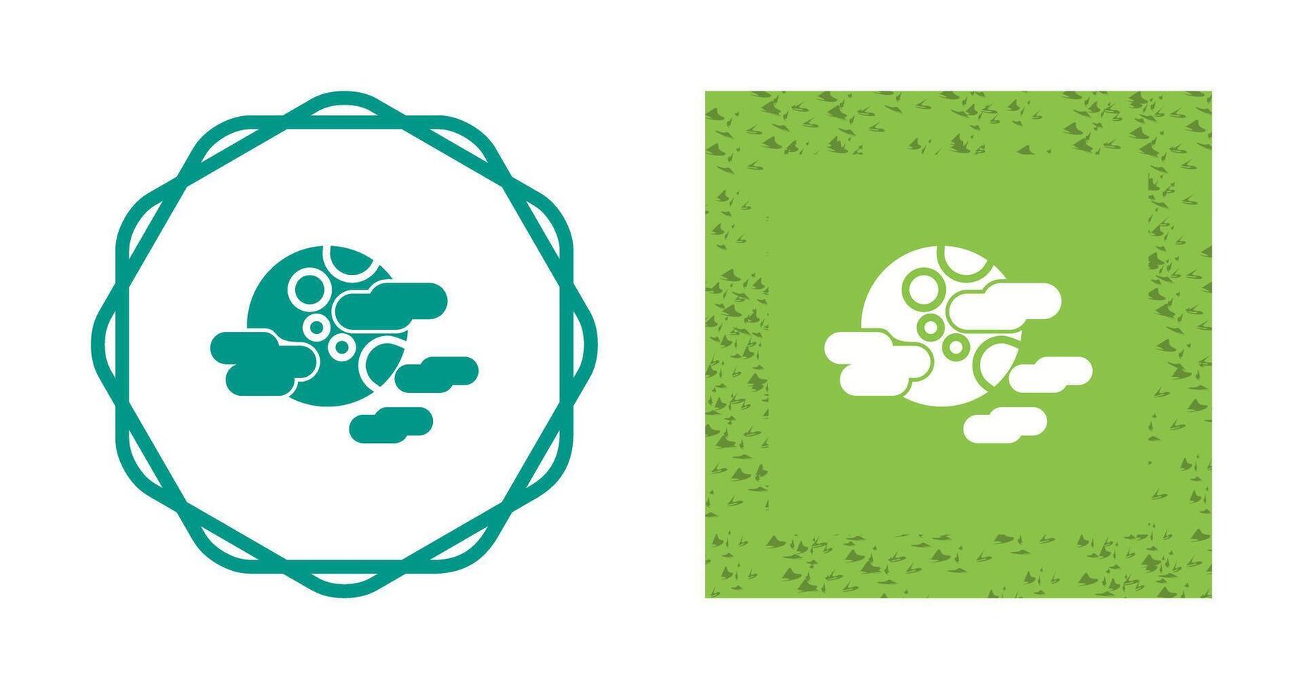 Cloudy Night Vector Icon
