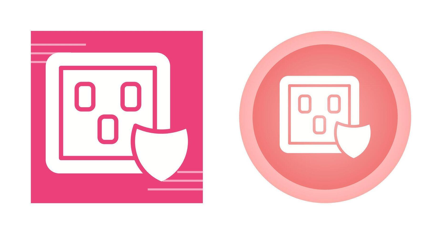 Surge Protector Vector Icon