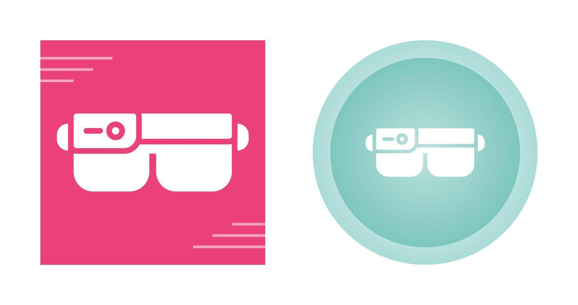 Smart Glasses Vector Icon