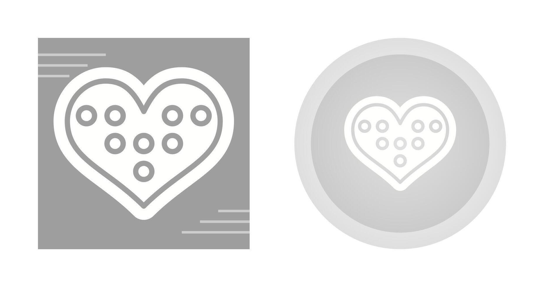 Chocolates in heart Box Vector Icon