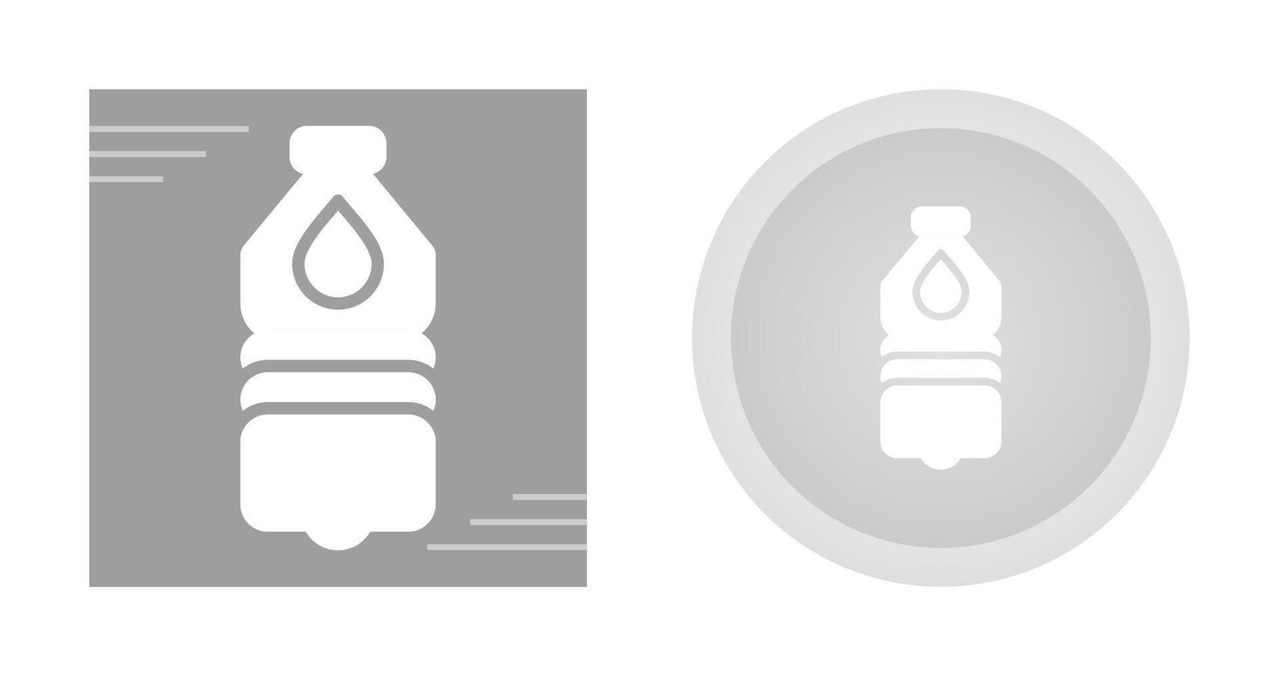 icono de vector de botella de agua