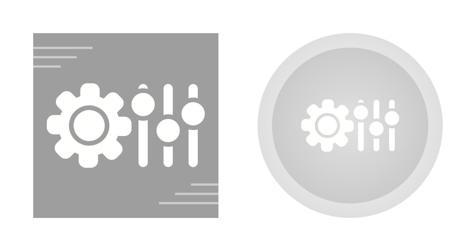 icono de vector de configuración