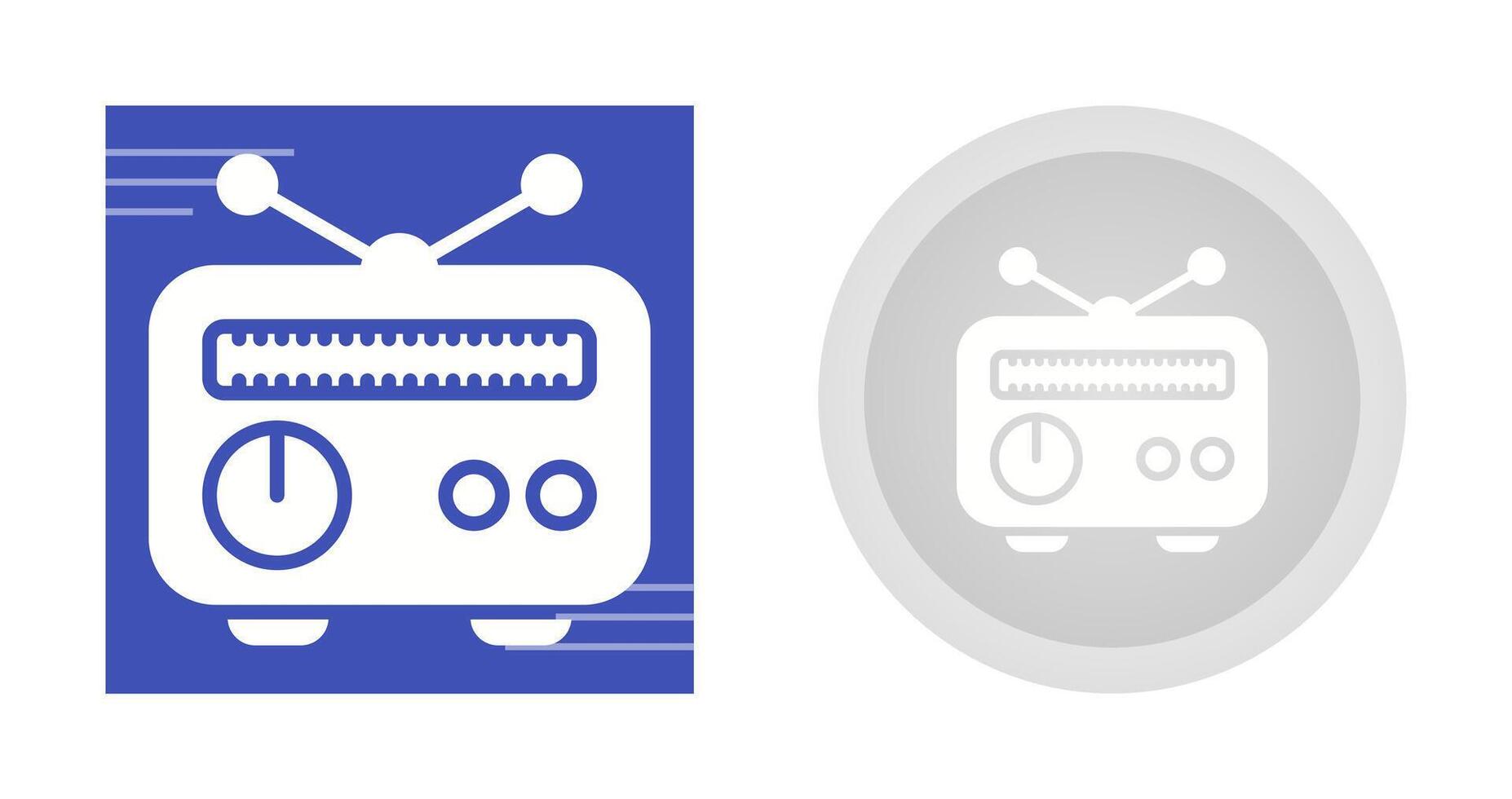 Radio Vector Icon